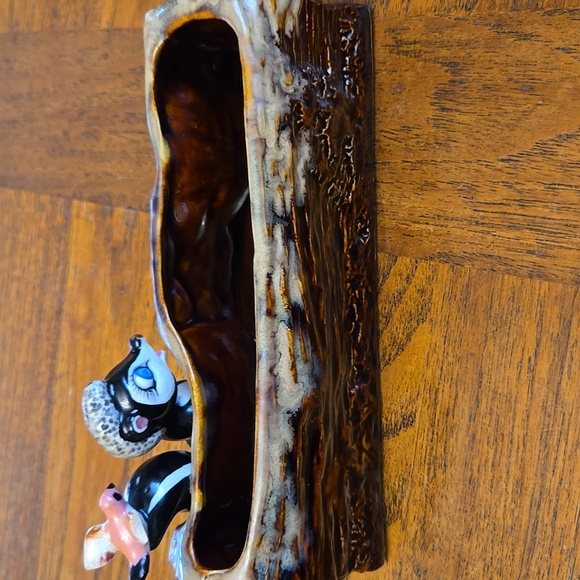 Vintage Ceramic Woodland Animal Planter - Picture 8 of 16